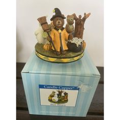 This Is A Brand New In The Box Candle Capper Boo Bears Candle Topper. Please See All Photos. Measures: 3" Tall X 4" Wide Bear Candle, Candle Topper, Candles Holders, Candle Box, Home Candles, Garden Lamps, Fan Light, All Photos, Ceiling Fan With Light