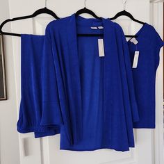 Reposhing This Item I Purchased From @Riley0801. Loved It, But Ready To Rotate For Something New. Questions? Leave A Comment Below! Chic Blue Loungewear Sets, Chic Blue Sets For Loungewear, Chic Blue Stretch Sets, 3 Piece Suits, Suit Set, Leave A Comment, Something New, 3 Piece, Color Blue