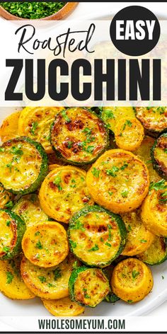 Roasted Zucchini And Squash Seasoned Zucchini And Squash, Sliced Squash And Zucchini Recipes, Parmesan Roasted Squash, How To Make Squash In The Oven, How To Make Squash And Zucchini, Optavia Squash Recipes, Best Squash And Zucchini Recipe, Best Zuchinni And Squash Recipe, Zuchini And Squash Baking Recipes