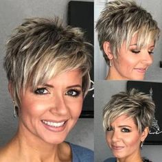 Kort Pixie, Short Spiked Hair, Women Wigs, Blonde Wigs, Spiked Hair, Pixie Hair, Edgy Short Hair, Curly Hair Wig, Short Choppy Hair