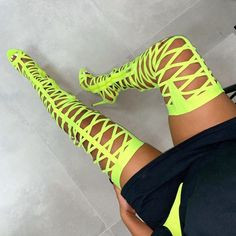 Cutout Peep Toe Bright Color Belt Thigh High Boots Belt Thigh High Boots, Cutout Shoes, Nude Boots, Women's Over The Knee Boots, Peep Toe Boots, Mid Heel Boots, Summer Boots, Buckle Ankle Boots, Stiletto Boots