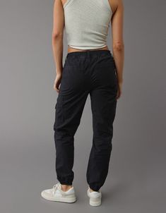 Relaxed Fit Cotton Cargo Jeans For Outdoor, Urban Cotton Cargo Pants For Outdoor, Urban Style Cotton Cargo Pants For Outdoor, Urban Cotton Cargo Pants For Outdoor Activities, Outdoor Cotton Cargo Jeans With Pockets, Black Cotton Cargo Jeans With Functional Pockets, Urban Cotton Cargo Pants, Urban Cotton Parachute Pants With Pockets, Outdoor Cotton Cargo Parachute Pants