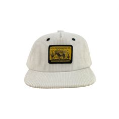 Structured Snap Back Hat Color: Natural Content: 100% Cotton Detail: Embroidered Patch, Adjustable Snap Back Made in China, Designed and Embellished in Los Angeles, CA Snap Back Hat, Embroidered Cap, Back Hat, Embroidered Caps, Kids Boutique, Knit Beanie Hat, Snap Back, Snap Backs, Embroidered Patch