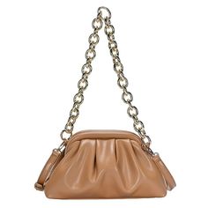 Accent your edgy wardrobe with this chic Madison West Marlene crossbody clutch. Accent your edgy wardrobe with this chic Madison West Marlene crossbody clutch. 10.5"L x 3.25"W x 6.5"H Handle drop length: 3'' Chain-link strap drop length: 21" - 25" Removable/adjustable crossbody strap Closure: magnetic snap Gold-tone hardware Interior: 1 zip pocket, 1 slip pocketCONSTRUCTION & CARE Body: PU Lining: polyester Wipe clean Imported Size: One Size. Color: Beig/Khaki. Gender: female. Age Group: adult. Edgy Wardrobe, Crossbody Clutch, Crossbody Strap, Handbag Accessories, Chain Link, Gender Female, Zip Pockets, Camel, Age Group