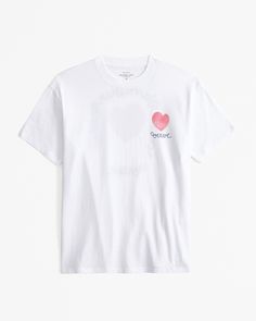 Elevate your casual wardrobe with the Women's Short-Sleeve Matisse Graphic Skimming Tee from Abercrombie & Fitch. This tee combines artistic flair with comfort, making it a must-have for any fashion-forward ensemble.

- **Size**: XL
- **Color**: White
- **Material**: Cotton
- **Gender**: Female
- **Fit**: Slim, skimming silhouette that hits above the hips
- **Design Features**: Matisse art-inspired graphic on the chest, crew neckline

Crafted from A&F's signature softAF fabric, this T-shirt offe Matisse Inspired, Matisse Art, Chic Top, White Material, Casual Wardrobe, Women's Tops, Everyday Look, Crew Neckline, Abercrombie Fitch