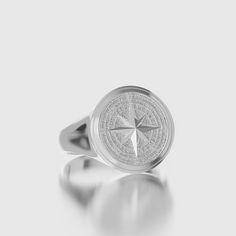 Compass Ring is highly detailed handcrafted exclusive jewelery that made by skilled craftsmen of Angelios Jewelry. It can be ordered in different sizes and different finishes. Be sure you checked our Sterling Silver Miscellaneous Ring Collection. Visit FAQs page and Care Guide for more details. Timeless Silver Engraved Round Ring, Luxury Silver Rings With Etched Details, Symbolic Jewelry With Engraving Option For Formal Occasions, Symbolic Round Jewelry With Compass Design, Luxury Etched Rings As A Gift, Luxury Etched Ring Jewelry, Luxury Etched Rings As Gift, Timeless Etched Round Jewelry, Timeless Etched Jewelry