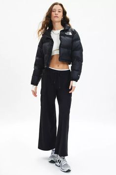 The North Face Nuptse Cropped Puffer Jacket | Urban Outfitters North Face Puffer Jacket Woman, North Face Nuptse, North Face Puffer Jacket, Cropped Puffer Jacket, Fall 24, Puffer Jacket Women, Jacket Women, Puffer Jacket, North Face