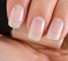 American Nails, Gel Nails At Home, Nude Nail, Carine Roitfeld, White Nail, Short Nail Designs, Nail Polish Designs, My Nails