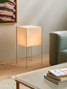 Paper Cube Floor Lamp by HAY Japandi Table Lamp, Paper Cube, Lamp Inspiration, Cube Lamps, Hay Design, White Floor Lamp, Contemporary Table Lamps, Products Design, Floor Lamp Design