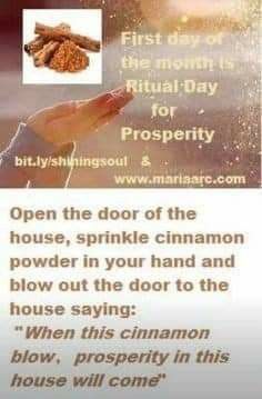 First Of The Month Rituals, Cinnamon Abundance, Mindful Exercises, Barber Quotes, Abundance Ritual, First Of The Month, Spells Magic