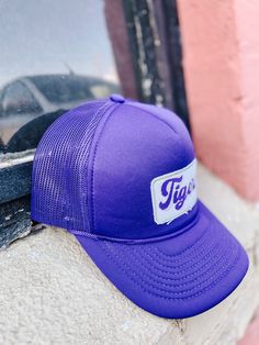 Purple Trucker Snapback Hat, adjustable Adjustable Trucker Hat With Curved Brim For Baseball Season, Adjustable Hats For Baseball Season, Adjustable Flat Bill Trucker Hat For Baseball Season, Adjustable 5-panel Fitted Hat For Baseball Season, Purple Adjustable Trucker Hat, Adjustable Flat Brim Trucker Hat For Baseball Season, Casual Purple Adjustable Trucker Hat, Adjustable Trucker Hat With Flat Brim For Baseball Season, Adjustable Flat Brim Hat For Baseball Season