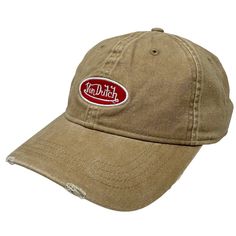 * Von Dutch Unisex Dad Cap * Authentic With Tag * Distressed Details With Rips At The Bill Edge * Front Embroidered Von Dutch Logo Patch * Curved Bill * Unstructured Fit * Inner Moisture Sweatband * Inner Von Dutch Tape Lining * Adjustable Metal Clasp Fit With Von Dutch Emboss Logo * 100% Cotton * Von Dutch Hologram Authenticity Decal Underneath Bill **Beware Of Fakes. They Will Not Have Hologram Decal, Von Dutch Tag, Or Von Dutch Tape Lining** Distressed Brown Cotton Baseball Cap, Casual Hat With Curved Brim In Distressed Brown, Casual Distressed Brown Hat With Curved Brim, Casual Distressed Brown Baseball Cap, Von Dutch Hat, Oval Logo, Uniqlo Bags, Neon Logo, Von Dutch