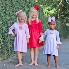 A precious Sophia knit dress! Features a 3/4 ruffle sleeve that is perfect for cooler weather! Add a monogram to finish the look. Kid Pictures, Sophia Dress, A Monogram, Kids Artwork, Cooler Weather, Kids Pictures, Pink Stripes, Striped Knit, Above The Knee