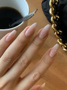 Bridal Nails Wedding, Nails For Bride, Casual Nails, Classy Acrylic Nails, Wedding Nails For Bride, Wedding Nails Design, Nails Wedding, Soft Nails