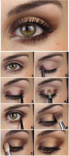 5 Makeup Tips and Tricks You Cannot Live Without! - Trend To Wear Natural Eye Makeup Tutorial, Hazel Eye Makeup, Projek Menjahit, Makeup Tutorial Step By Step