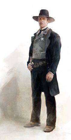 Wolf dog sheriff. Indian protector and ranger of people. Western Sherrif, Old West Sheriff, Wild West Sheriff, Western Sheriff, Weird West, Western Artwork, Into The West, Sheriff Deputy, West Art