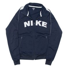 NIKE Womens Track Jacket Blue M Nike Womens, Shell Jacket, Track Jacket, Track Jackets, Converse Sneaker, Nike Women, Mens Jackets, Shoes Sneakers, Track