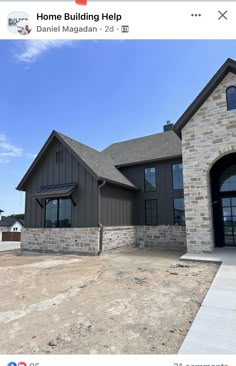 a house that is in the middle of construction