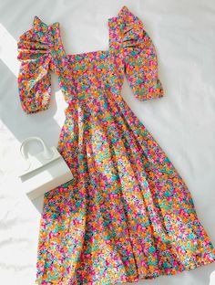 Alaa Cute Formal Dresses, Beautiful Casual Dresses, Fashion Top Outfits, Cute Dress Outfits