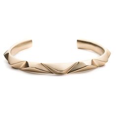 $240. (1) PRIZM CUFF - Gold Plated Brass – THIRD CROWN Gold Wrap Ring, Carving Projects, Bvlgari Jewelry, Mountain Jewelry, Silver Wrap Ring, Wax Carving, Fine Silver Jewelry, Silver Signet Ring, Spike Earrings