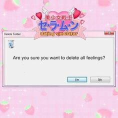 the dating simulator screen is shown in english