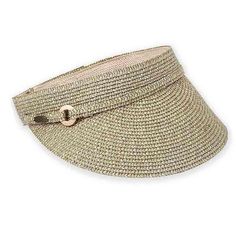 Classic multi tone tweed sun visor for women. Strap and bamboo ring accent. 3.5" bill. Sun'N'Sand pin accent. Elasticized inner comfort band. Velcro® closure. UPF 50+ sun protection. One size. Timeless Classic Style, Visor Hats, Sun Visor, Good Old, Timeless Classic, Upf 50, Sun Protection, Latest Fashion Trends, Latest Fashion