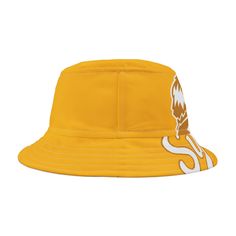 First, it protected fishermen from rain in the 1900s. Now, the personalized bucket hat is making its way to the very top of fashion picks for all ages. Choose the seam lines, add your zaniest designs and patterns on the bucket hat and make a modern wardrobe staple come to life. .: Material: 100% polyester.: Available in 2 sizes.: Two stitching color options to pick from.: Sewn-in label.: Made in USA Retro Curved Brim Sun Hat For Outdoor, Retro Wide Brim Bucket Hat For Outdoor, Yellow Retro Bucket Hat With Curved Brim, Retro Yellow Bucket Hat With Curved Brim, Retro Bucket Hat For Outdoors, Retro Bucket Hat For Outdoor, Retro Outdoor Bucket Hat, Yellow Bucket Hat With Short Brim For Outdoor, Yellow Short Brim Bucket Hat For Outdoor