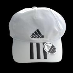 This Hat By Adidas Is New With Original Tags, Never Worn. One Size Fits Most. Size Adjustment In Back. From A Smoke Free Home. Thank You For Looking ! Locupper111923 White Adjustable Moisture-wicking Baseball Cap, Functional White Baseball Cap For Outdoor, White Moisture-wicking Baseball Cap For Outdoor, Sporty Black Gym Hats, Functional Adidas Sports Hat, White Breathable Baseball Cap For Streetwear, Breathable White Hat For Streetwear, White Breathable Hat For Streetwear, Casual Moisture-wicking Hats For Gym