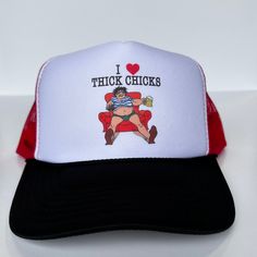 Official merch for Rowdy Rogers Instagram, YouTube and TikTok Collab Merch Novelty Red Baseball Cap, Red Novelty Hat One Size Fits Most, Red Novelty Hat, Red Novelty Hat One Size, Novelty Red Trucker Hat, Tiktok Creator, Funny Trucker Hat, Dope Hats, Words Prints