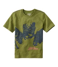 Our supersoft tee features the glow-in-the-dark graphics kids love, with the lasting quality parents appreciate - no wonder they're a #1 favorite. Relaxed Fit. 100% cotton. Machine wash and dry. Unisex styling; ideal for boys and girls. Vivid colors stay true, wash after wash. On average, one hour of sunlight equals 20 minutes of nighttime glow. Classic crewneck styling. Imported. | Kids' Graphic Tee, Glow-in-the-Dark, Cotton Outdoor Green T-shirt With Graphic Print, Green Graphic Print T-shirt For Outdoor, Green Graphic Print Outdoor T-shirt, Green Short Sleeve Glow In The Dark Top, Green Glow In The Dark Crew Neck T-shirt, Casual Cotton Glow In The Dark Tops, Casual Cotton Top With Glow In The Dark Details, Green Short Sleeve T-shirt With Glow In The Dark, Green Short Sleeve Glow In The Dark T-shirt