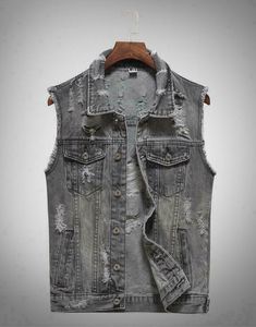 Welcome to my store: Please feel free to contact me if you have any questions, I am ready to help! Thanks for visiting!!!   Product Description Hot Men's denim vest jacket washed hole jean vests Male Retro waistcoat Slim   1. We accept PAYPAL only. 2. Payment must be made within 7 days of auction closing (Unpaid dispute will automatically open when item is not paid in 7 days). 3. PLEASE NOTE: SHIPPING&HANDING DOES NOT INCLUDE DUTIES, LOCATL TAXES OR ANY OTHER IMPORTATION FEES. 4. Please list you Sleeveless Denim Vest For Spring Streetwear, Urban Style Denim Vest With Pockets For Spring, Spring Streetwear Vest Outerwear, Spring Cotton Vest For Streetwear, Sleeveless Outerwear For Summer Streetwear, Sleeveless Outerwear For Spring Streetwear, Spring Streetwear Cotton Vest, Sleeveless Spring Streetwear Outerwear, Sleeveless Spring Outerwear For Streetwear