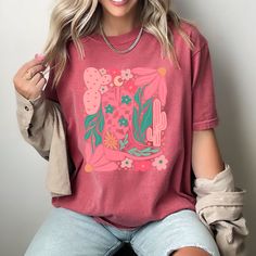 Unleash your free-spirited cowgirl vibes in our Boho Cowgirl T-Shirt. With a touch of boho style, this abstract floral design adds a playful twist to your wardrobe. Perfect for expressing your unique, fun-loving personality. Loving Personality, Cowgirl Vibes, Abstract Floral Design, Boho Cowgirl, Fun Loving, Free Spirited, Abstract Floral, Free Spirit, Boho Style