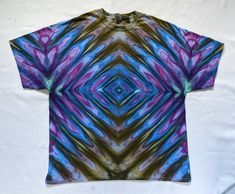 a t - shirt with an abstract design on it