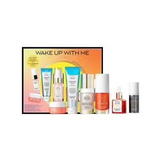 What it is: A complete morning routine including all the must-haves for glowing, radiant skinSkin Type: Normal, Dry, Combination, and Oily Skincare Concerns: Fine Lines and Wrinkles, Dullness, and Dark CirclesHighlighted Ingredients:- Advanced Vitamin C (THD Ascorbate): A stable, oil-soluble version of vitamin C that diminishes visible signs of aging.- Brightening Eye Complex: Caffeine and ginseng invigorate tired eyes.- Lactic Acid and Licorice Root: Clarify the skin and diminish discoloration and dark spots.Ingredient Callouts: Free of parabens, formaldehydes, formaldehyde-releasing agents, phthalates, mineral oil, retinyl palmitate, oxybenzone, coal tar, hydroquinone, sulfates SLS & SLES, triclocarban, triclosan, and contains less than one percent synthetic fragrance. It is also gluten- Brightening Skincare, Arnica Montana, Pink Drink, Skin Care Collection, Morning Skincare, Good Genes, Sunday Riley, Morning Skin Care Routine, Pink Drinks