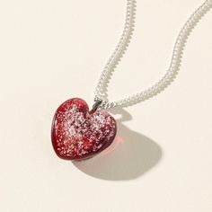 Your loved one's cremated remains are incorporated into a glass heart necklace that will comfort you as you grieve. Glass Heart Necklace, Cremated Remains, Forever In My Heart, Small Tins, The Flame, Glass Heart, Base Metal, Cable Chain, Heart Necklace