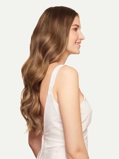 20 Classic Chestnut Brown Balayage Clip-Ins Luxy Hair Extensions  - 20 (220g) Chestnut Brown Balayage, Below Shoulder Length Hair, Balayage Hair Extensions, What Is Balayage, Longer Thicker Hair, Balayage Extensions, Dark Brown Balayage, Luxy Hair Extensions, Medium Blonde Hair