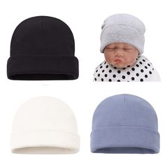 PRICES MAY VARY. HIGH QUALITY MATERIAL:Our baby newborn hats are made of high quality Cotton.Soft warm and comfortable,stretchy and flexible,no pilling;Keeps your little ones head toasty warm and looking adorable in the cold winter days. PROPER SIZE:The newborn hospital hat is 4.9*5.3 inches for Preemie-1 Months and 5.1*5.9 inches for 0-6 Months;6.3*7.5 inches for 6-12 Months.The infant beanie is slightly elastic and It doesn't put pressure on the child's head, and it keeps him warm. FEATURE:Our Infant Hats, Preemie Boy, Hats For Girls, Baby Summer Hat, Newborn Hospital Hats, Winter Newborn, Boys Beanie, Baby Girl Hat, Baby Winter Hats