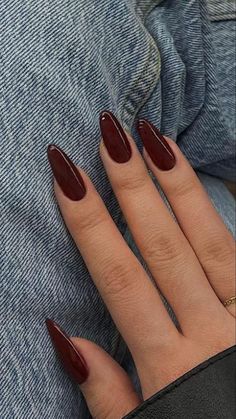 Get inspired by 40 trendy cherry wine nails that will be your go-to this season. From stunning Wine Nails and Cherry Nails to bold Red Acrylic Nails, find the perfect look with Cherry Wine Nails. Whether you love casual nails or want to go all out with Dark Red Nails, these designs will elevate your style. Discover shades like Red Nail Varnish and Short Nail Burgundy, with Oval Nails Maroon and Dark Red Oval Nails. Perfect for fans of short burgundy nails and Manikur Kuku. Red Nail Varnish, Red Summer Nails, Red Stiletto Nails, Deep Red Nails, Dark Red Nails, Acrylic Nail Set, Red Acrylic Nails