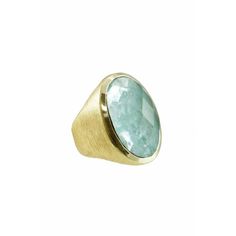 Marcia Moran Martzia Oval Stone Statement Ring -18k gold plated band -Large Oval Stone -Size 7 or 8 please specify This ring "Rocks"-Literally! Wide choice of semi-precious stones About Designer: Marcia Moran is the owner and founder of Marcia Moran jewelry designs. She began importing Brazilian Jewelry from different local Brazilian designers and later became the designer of some pieces of her new jewelry collection.Marcia's eye-catching, contemporary jewelry is made of either brushed 18kt gold Modern Gold Oval Opal Ring, Modern Gold Oval Crystal Ring, Gold Ring With Large Oval Cabochon Stone, Modern Oval Moonstone Ring With Large Stone, Elegant Gold Emerald Ring With Natural Stones, Modern Yellow Gold Oval Crystal Ring, Modern Oval Crystal Ring With Gemstone, Modern Crystal Ring With Oval Gemstone, Gold Emerald Ring With Large Oval Stone