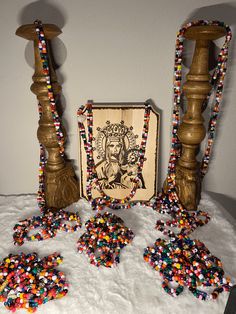 Religious Altars, See You Again Soon, Ritual, Necklace Etsy, Beaded Necklace, Etsy Gift Card, Bring It On, Things To Come, Etsy Uk