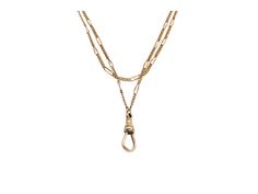 An exquisite antique 9ct rolled yellow gold long guard necklace with an elegant, more unusual link. The rolled gold construction of this necklace combines the durability of base metals with a lustrous layer of gold. The result is a luxurious piece that exudes the charm and sophistication of solid gold. The long guard design of this necklace allows for versatile styling options. Its generous length offers endless possibilities for expressing your individual style. Era: Victorian era, c.1890. Hall Yellow Gold Link Necklace, Classic Gold Chain Necklace With Hooks And Links, Victorian Gold Curb Chain Jewelry, Victorian Gold Jewelry With Curb Chain, Antique Yellow Gold Figaro Chain Necklace, Victorian Gold Necklace With Figaro Chain, Antique Gold Jewelry With Curb Chain, Victorian Yellow Gold Jewelry With Curb Chain, Victorian Yellow Gold Jewelry With Gold Chain