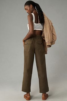 Cotton, elastane Side slant pockets Back flap pockets Front zip Machine wash Imported | Cruiser Chino Pants by Sanctuary in Green, Women's, Size: 24, Cotton/Elastane at Anthropologie Mid-rise Relaxed Fit Cargo Pants For Fall, Fall Mid-rise Relaxed Fit Cargo Pants, Casual Cargo Jeans Trousers For Fall, Fall Straight Cargo Jeans In Khaki, Fall Utility Mid-rise Cargo Pants, Versatile Fall Cargo Pants With Elastic Waistband, Casual Straight Cargo Jeans For Fall, Casual Khaki Bottoms With Flap Pockets, Relaxed Fit Cargo Style Straight Leg Bottoms