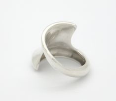 "Silver Geometric Ring, Chunky Ring, Ring for Women's, Sterling Silver, Minimalist Ring, Modern Ring, Unique Ring, Statement Ring Modern and Chic in Design ✔~ 100% Handmade ~ ✔~ 100% 925 Sterling Silver ~ ✔~ Height 5.5 MM \"the upper part\" ~ ✔~ Length 21.0 MM \"the upper part\" ~ ✔~ Width 15.0 MM ~ \"the upper part\" ~ ✔~ Weight 13.0 grams \"in medium size\" ~ ✔~ Μade to order ~ ✔~ Free shipping ~ ✔~ Available Express shipping ~ ✔~ Tracking number ~ ✔~ Elegant Gift box, Gift bag ~ ✔~ Available Modernist Open Ring With Polished Finish, Minimalist Concave Rings For Gifts, Modern Adjustable Ring With Tension Setting, Modernist Open Dome Ring As Gift, Modern Adjustable Tension Setting Ring, Modern Adjustable Tension Set Rings, Modern Adjustable Bypass Ring For Anniversary, Contemporary Open Ring With Polished Finish, Modernist Open Band Ring For Gifts