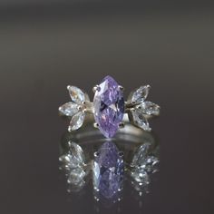 Soft Amethyst 925 Silver Ring, Solid 925 Silver Purple Solitaire Ring, Women Marquise Amethyst Ring, Dainty May Birthstone Ring - Etsy Turkey May Birthstone Rings, May Birthstone, 925 Silver Ring, Ring Dainty, Ring Women, Amethyst Ring, Birthstone Ring, 925 Silver Rings, Solitaire Ring