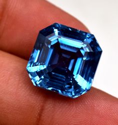 London Blue Topaz, London Blue, Emerald Cut, Blue Topaz, Loose Gemstones, Topaz, Emerald, India, London