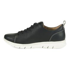 Comfortiva's simple-yet-chic sneaker, the Cayson, is designed for cool and casual style with comfort. You’ll enjoy the feel of the glove-soft leather and cushioned support every time you slip on the Cayson. Durable nubuck upper,Lace-up closure for a custom and secure fit,Approx. 1 1/4 inch heel,Classic rounded toe,Align™ removable anatomically correct footbed with contoured support,Durable, flexible, and slip-resistant TPR outsole,Comfortiva branding details | Women's Comfortiva Cayson Casual Sn Chic Sneakers, Shoe Carnival, 4 Inch Heels, Casual Sneakers, Womens Sneakers, Sneakers Fashion, Soft Leather, Casual Style, 4 Inch