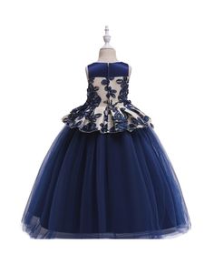 Buy navy blue ballgown tulle formal dress for girls 7-16 years old online. In-stock with many colors and sizes, free world-wide shipping. Spring Blue Gown For Dress-up, Blue Princess Dress For Prom Season, Blue Ball Gown For Spring Dress-up, Spring Blue Ball Gown For Dress-up, Blue Fitted Sleeveless Tutu Dress, Fitted Royal Blue Princess Dress For Pageant, Royal Blue Fitted Princess Dress For Pageant, Blue Tulle Skirt Dress For Pageant, Fitted Blue Tutu Dress For Pageant