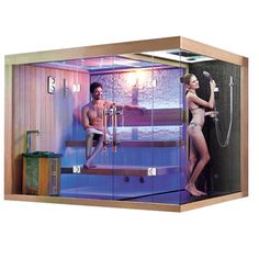 Sauna And Steam Room, Luxury Room Decor, Ground Pools, Sauna Room, Bathroom Remodel Tile, Bathroom Remodel With Tub, Steam Room, Steam Showers, घर की सजावट