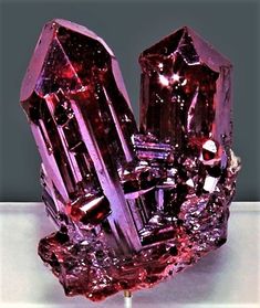 Chemical Structure, Beautiful Rocks, Mineral Stone, Purple Crystals