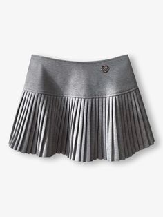 Introducing the bel air skirt, cut from premium fabric for a flawless fit. Featuring a sweet A-line silhouette, high waist, and mini length, designed to sculpt and shape an hourglass figure. Gray High Waist Pleated Mini Skirt, Gray Pleated Skort, Spring Gray Pleated Mini Skirt, Gray Mini Length Pleated Skirt For Spring, Grey Pleated Short Skort, Elegant High Waist Gray Skirt, Gray Pleated Skort Of Short Length, Gray Mini Skort For Spring, Gray Pleated Mini Skort